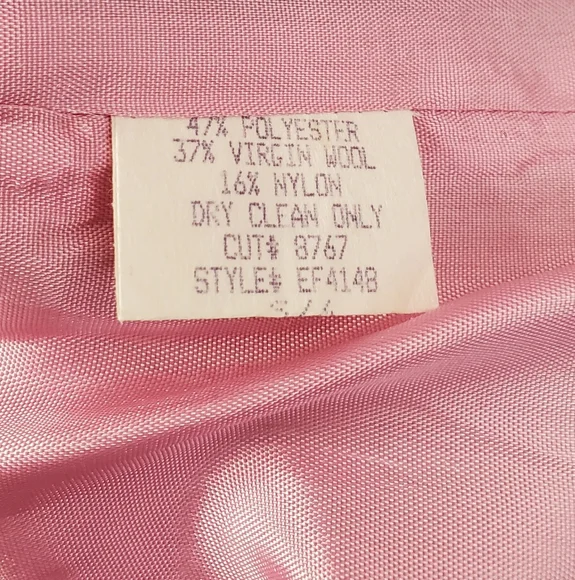 TRUE MEANING-size 6-mini lining skirt (find the match blazer in my closet) - Picture 7 of 8